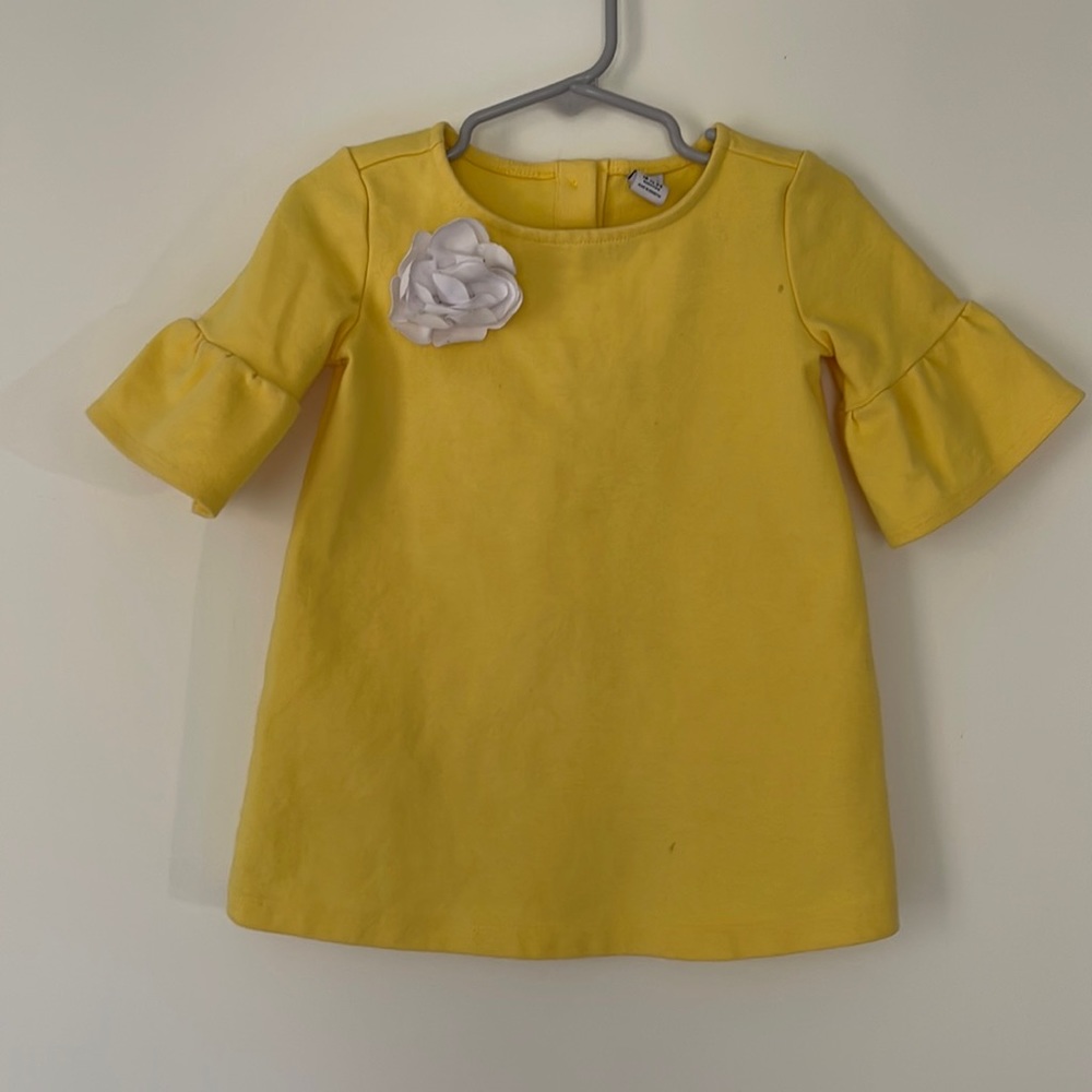 Janie and Jack Yellow Dress in Yellow